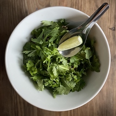 香菜カリー麺　ドリンク付き