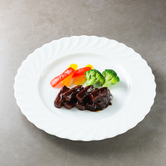 牛肉の黒胡椒ソース炒め