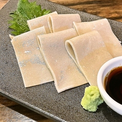 蕎麦刺し