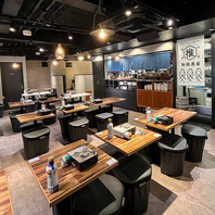 幹事様必見！カジュアルな雰囲気の店内で各種宴会に最適