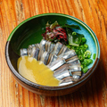 料理メニュー写真&nbsp;きびなご/サーモン/赤にし貝
