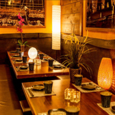 プライベート感あふれる落ち着いた個室は2名様からご利用可能。会社のご宴会、接待、親しい方との会食や打ち上げなど幅広いシーンに最適です。100名様以上の貸切にも対応しており、大人数でのご利用にも柔軟に対応いたします♪