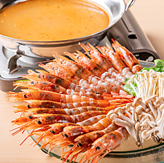 【名物】海老しゃぶ ★TVでも放送されました！