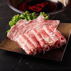 黒毛和牛&ラム肉盛り合わせ