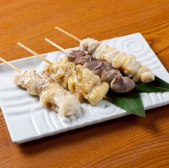 焼き鳥盛り合わせ4種