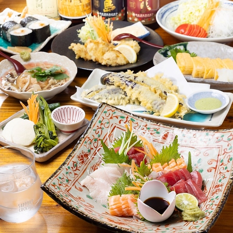 お酒に良く合う「おつまみ」メニューから、大満足の「〆」メニューまで幅広くご用意◎