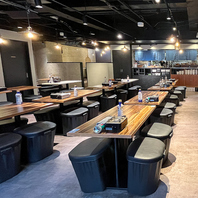 幹事様必見！カジュアルな雰囲気の店内で各種宴会に最適