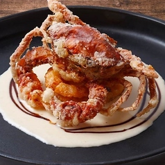 ソフトシェルクラブの唐揚げ