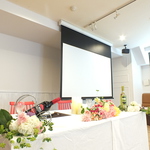 結婚式2次会にも♪音響、マイク、プロジェクター使用無料！最大130名様まで！！