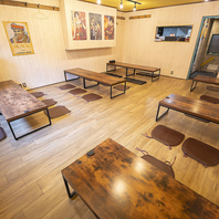 温もりあふれる店内で、楽しい残る時間を♪