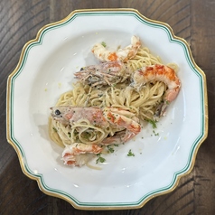 赤海老のビスク風パスタ・リングイーネ