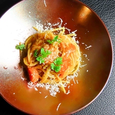 3種野菜のトマトソースとパルミジャーノ