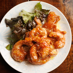 自家製ソースのエビマヨ