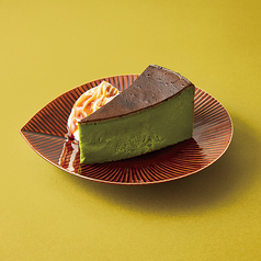 宇治抹茶のチーズケーキ