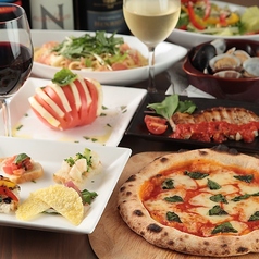 石窯ピザのイタリアン ピザコゾウ Pizza Cozouのコース写真