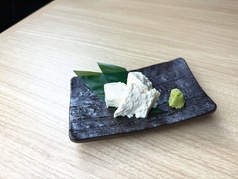 鶏そぼろの クリームチーズ豆腐