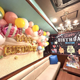 【バルーンお祝いルーム】チャージ料金+100円/ 30分/1名