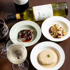 京のカフェ＆バル ベーグル君とおでんちゃんのコース写真