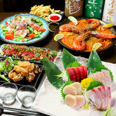 豊洲直送鮮魚と創作料理 半個室 居酒屋　珊瑚礁 蒲田店のコース写真