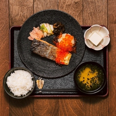 銀鮭定食-銀王-