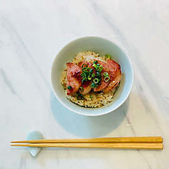 夜限定・雲仙ハムのミニ丼【DRINK SET対応】