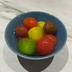 カラフルトマトのマリネ