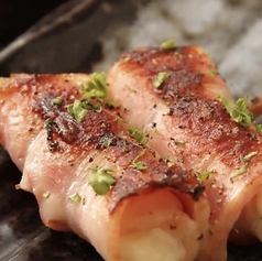 チーズピーマン肉巻き