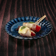 トマトのバジルチーズ巻き