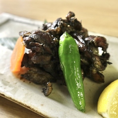 宮崎地鶏のムネ黒焼き