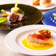 フレンチレストラン シエル アジュールのコース写真