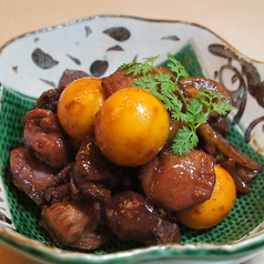 【名物】美唄の鶏もつワイン煮