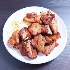 骨付き豚カルビ炭火焼き