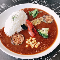 夏野菜の冷やしカレー