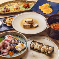 《季節替わりのコースは5,500円から。》