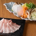 料理メニュー写真&nbsp;【野菜ビュッフェ付き】豚しゃぶしゃぶセット（150g）