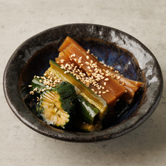 メンマと胡瓜の実山椒和え