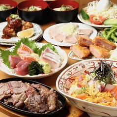 肉と魚がうまい酒場 ニューツルマツ KITTE 大阪店のコース写真