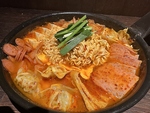 韓国のお酒に合うランキング上位 鍋料理！！プデチゲ鍋！！