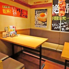 少人数でもゆったり◎テーブルご用意しております！