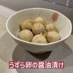 うずら卵の醤油漬け