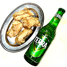 チメク(チキン&韓国ビール)