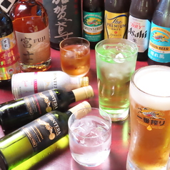 ドリンクの種類豊富♪自分の好きなお酒が見つかる!