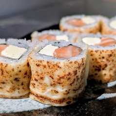 クリームチーズサーモン巻き