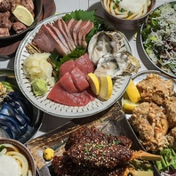 飲み放題付コースは多種多様！