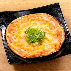 おつまみ明太ピザ