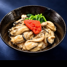明太牡蠣バター丼
