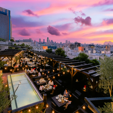 THE ROOFTOP BBQ ビアガーデン なんばパークス店の雰囲気1