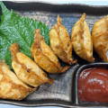 料理メニュー写真&nbsp;鶏つくね揚げ餃子