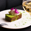 料理メニュー写真&nbsp;お抹茶のバスクチーズケーキ