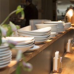 お一人様やデート・女子会にもぴったりのお洒落なカウンター席